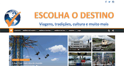 Desktop Screenshot of escolhaodestino.com